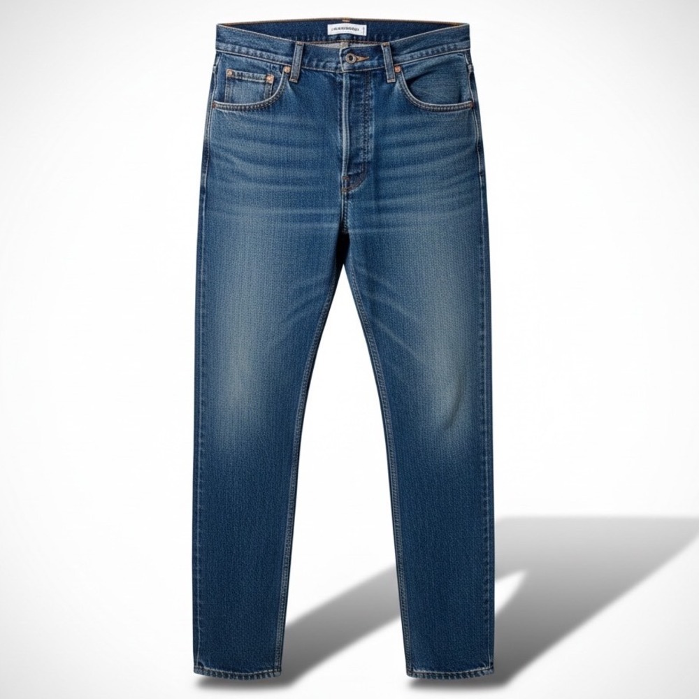 Marithé + François Girbaud Blue Slim Tapered Mom Jeans Size 20 Y2K Vintage Denim